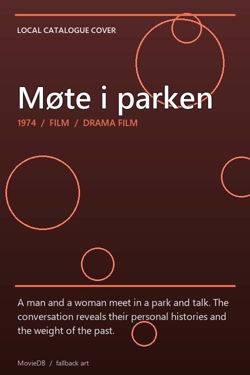 Møte i parken poster