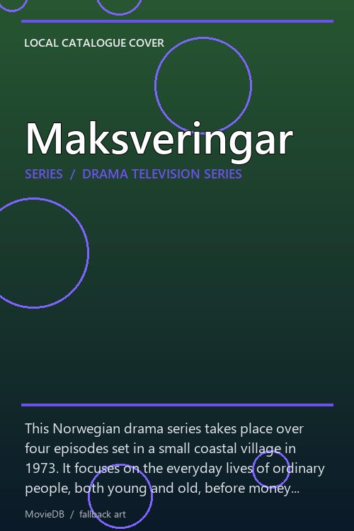 Maksveringar poster