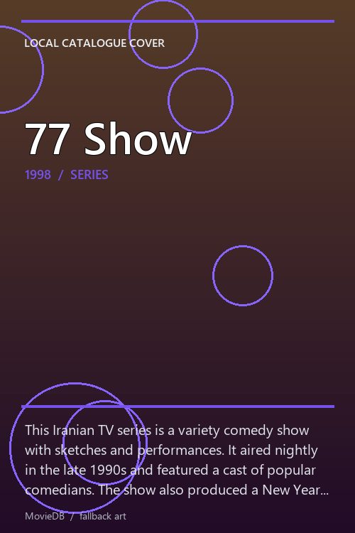 77 Show poster
