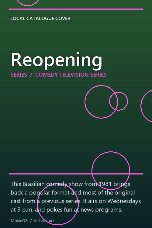 Reopening poster