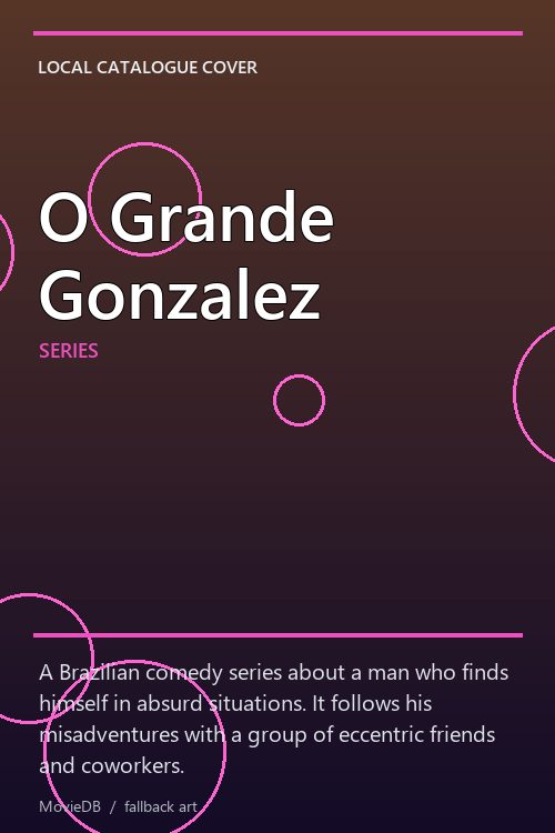 O Grande Gonzalez poster