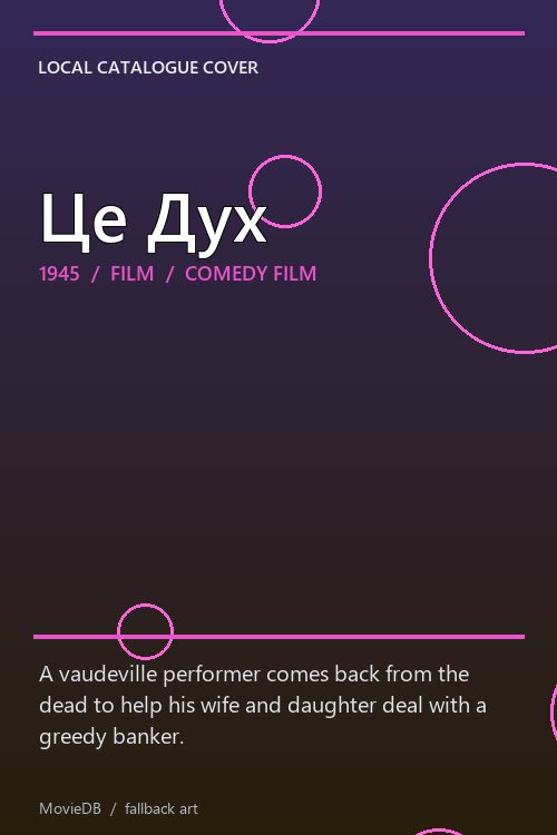 Це Дух poster