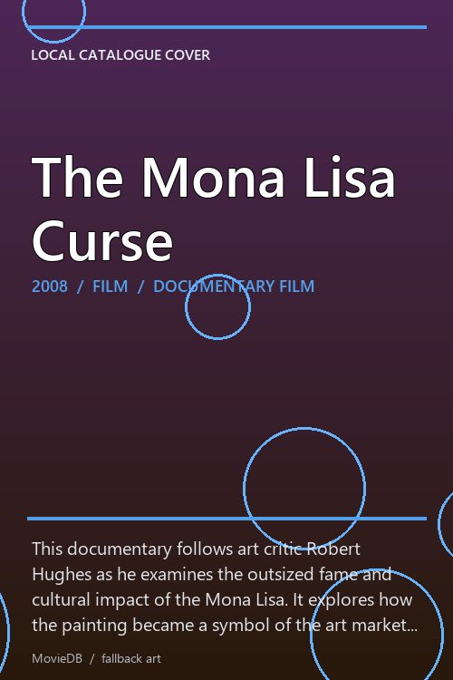 The Mona Lisa Curse poster
