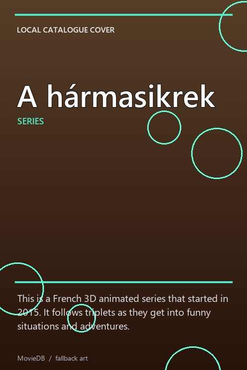 A hármasikrek poster