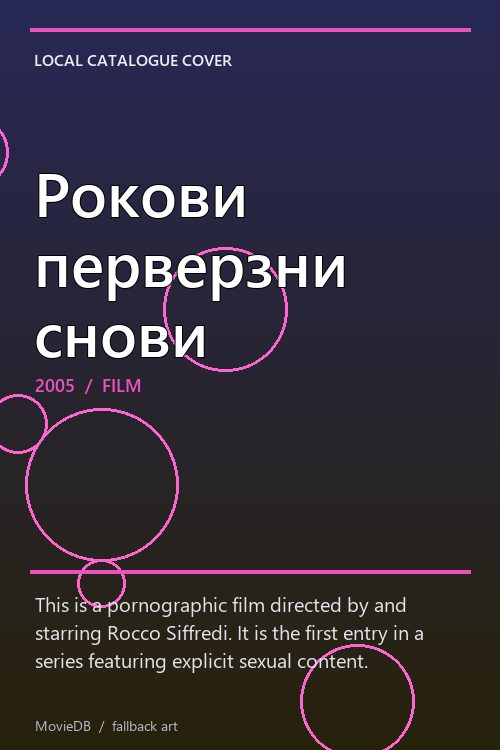Рокови перверзни снови poster
