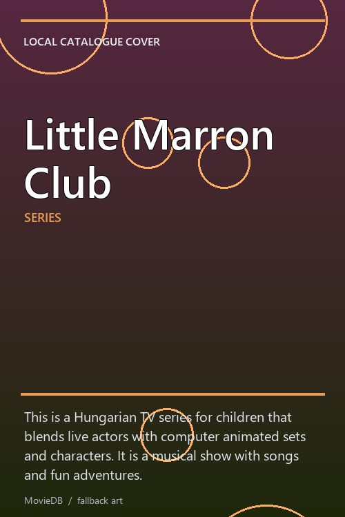 Little Marron Club poster
