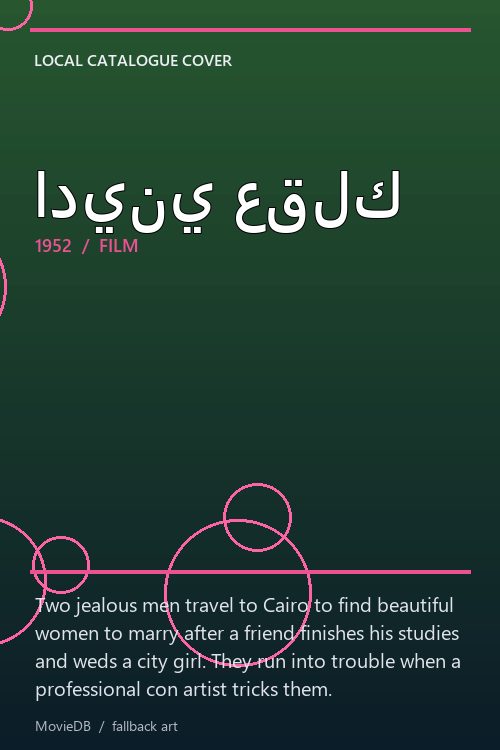اديني عقلك poster
