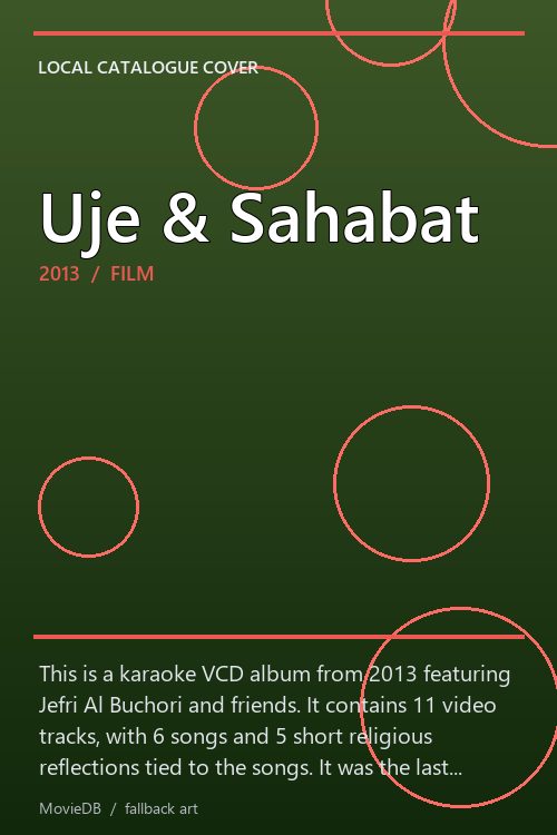 Uje & Sahabat poster