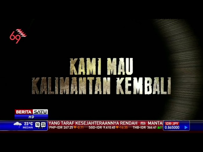Kami Mau Kalimantan Kembali poster