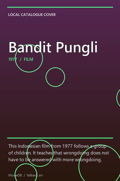 Bandit Pungli poster