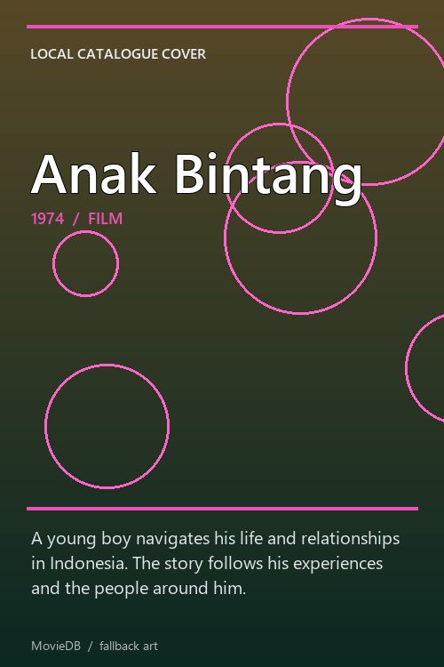 Anak Bintang poster