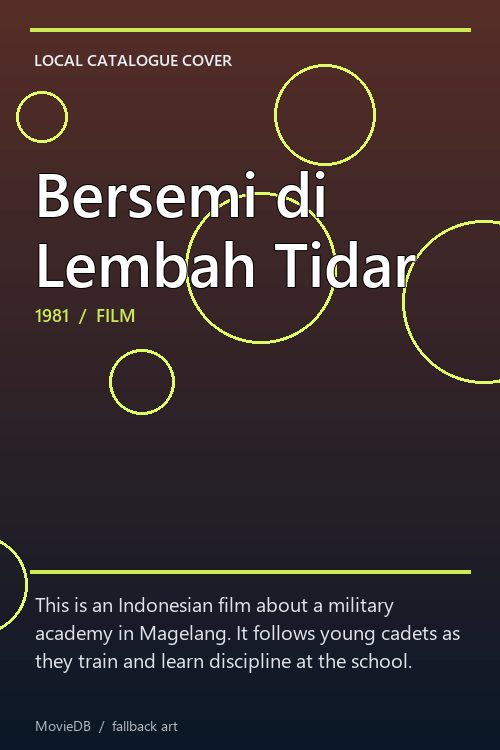 Bersemi di Lembah Tidar poster