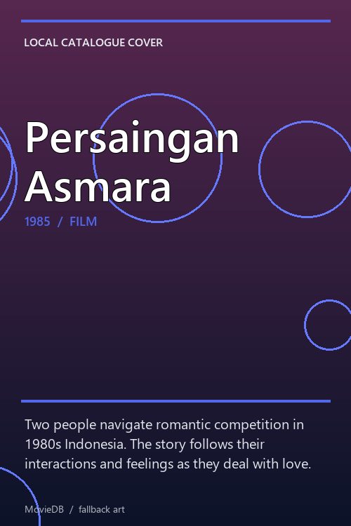 Persaingan Asmara poster
