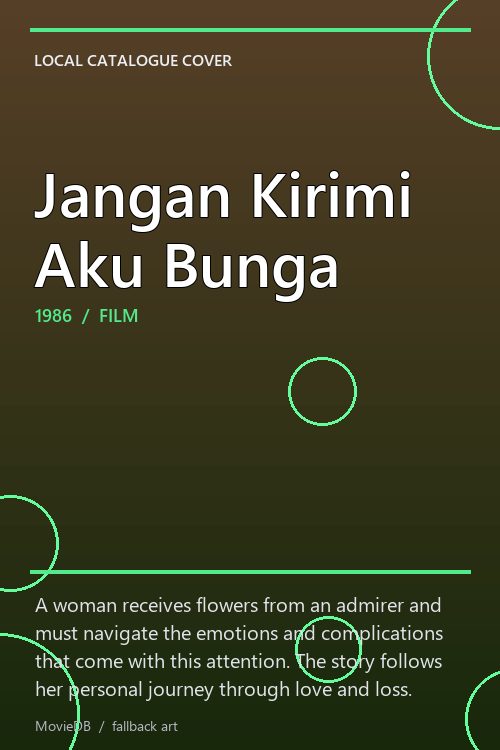 Jangan Kirimi Aku Bunga poster