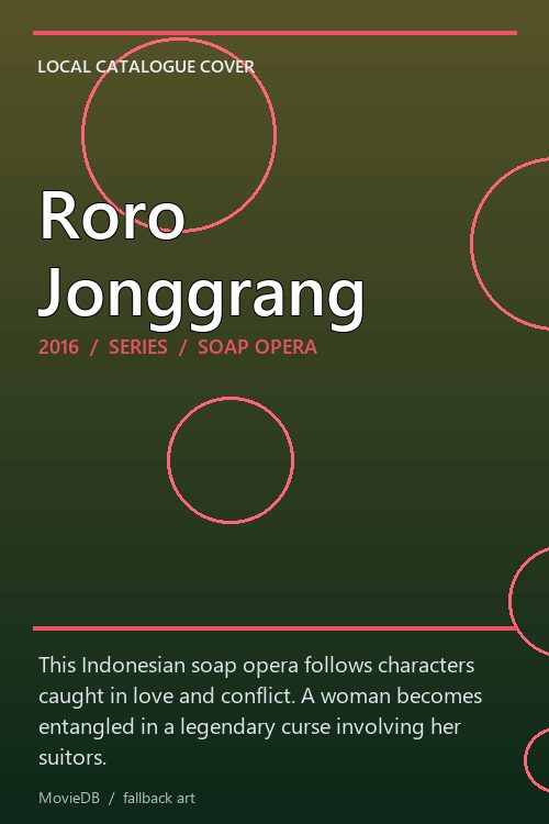 Roro Jonggrang poster