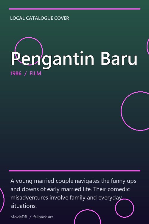 Pengantin Baru poster