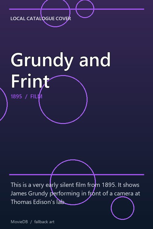 Grundy and Frint poster