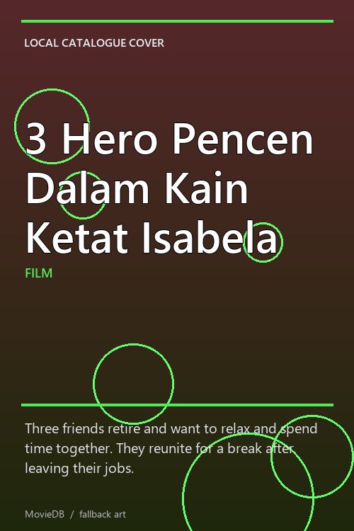 3 Hero Pencen Dalam Kain Ketat Isabela poster