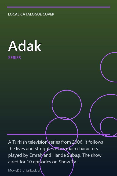 Adak poster