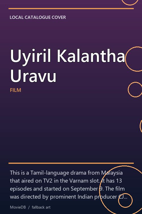 Uyiril Kalantha Uravu poster
