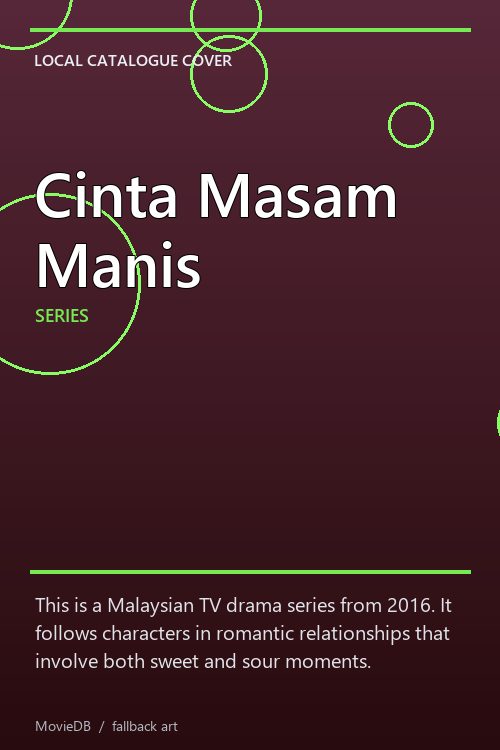 Cinta Masam Manis poster