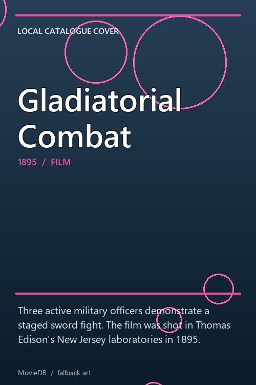 Gladiatorial Combat poster
