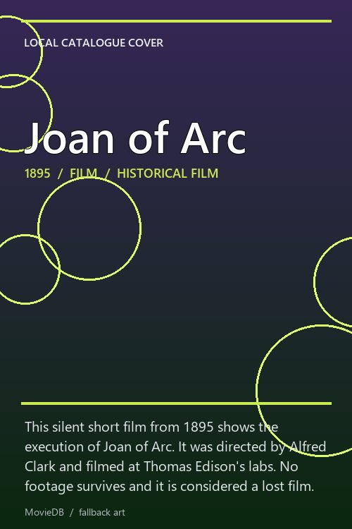 Joan of Arc poster