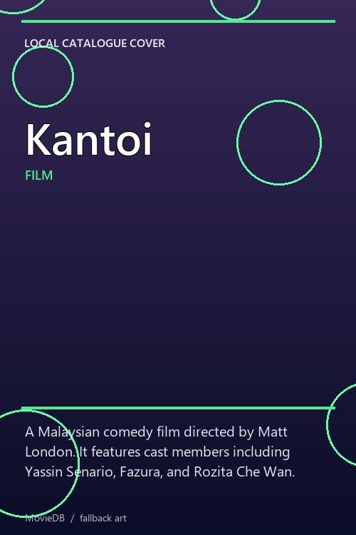 Kantoi poster