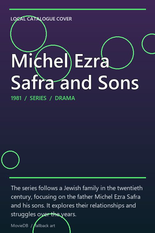 Michel Ezra Safra and Sons poster
