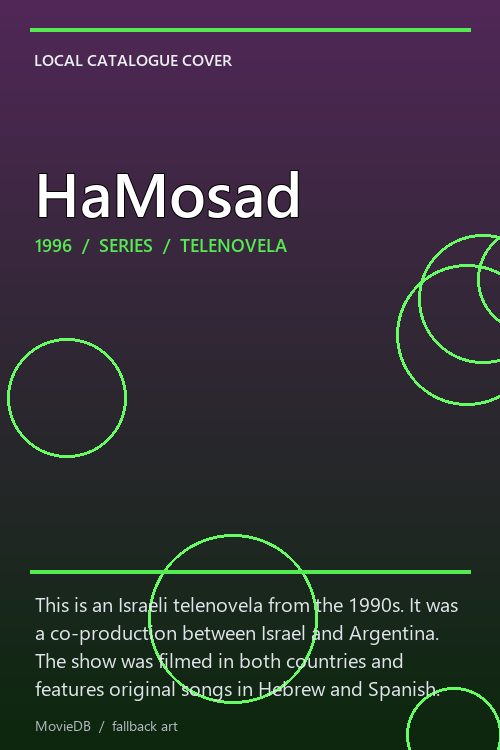 HaMosad poster