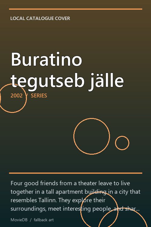 Buratino tegutseb jälle poster
