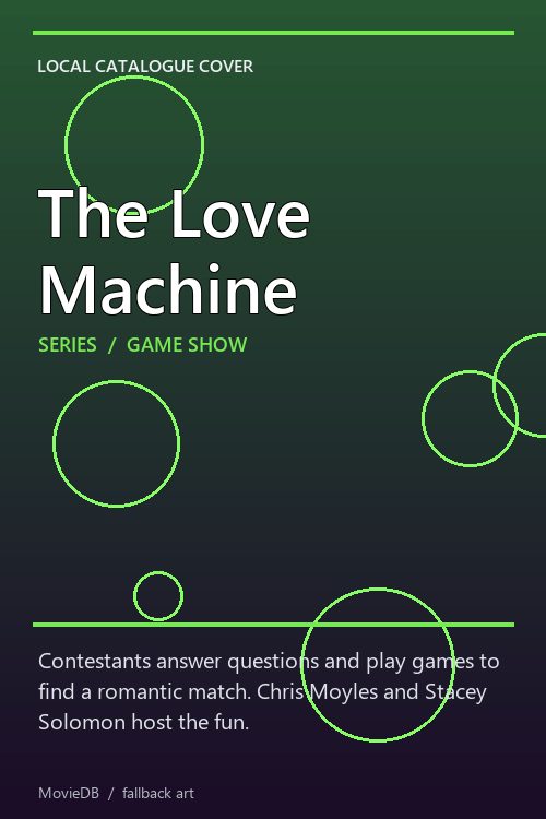 The Love Machine poster