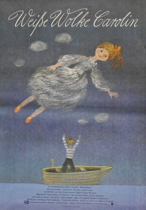 Weiße Wolke Carolin poster