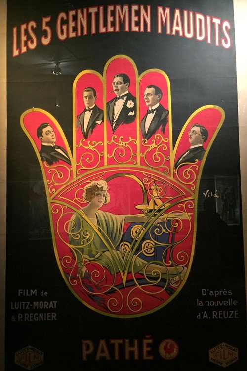 Les Cinq Gentlemen maudits poster