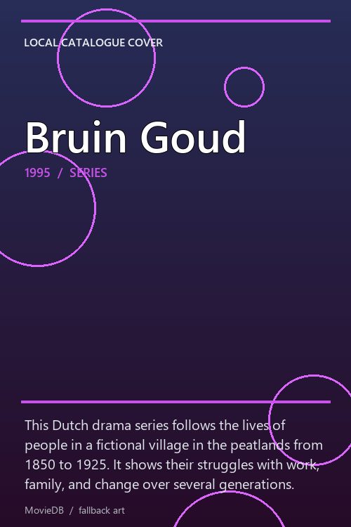 Bruin Goud poster