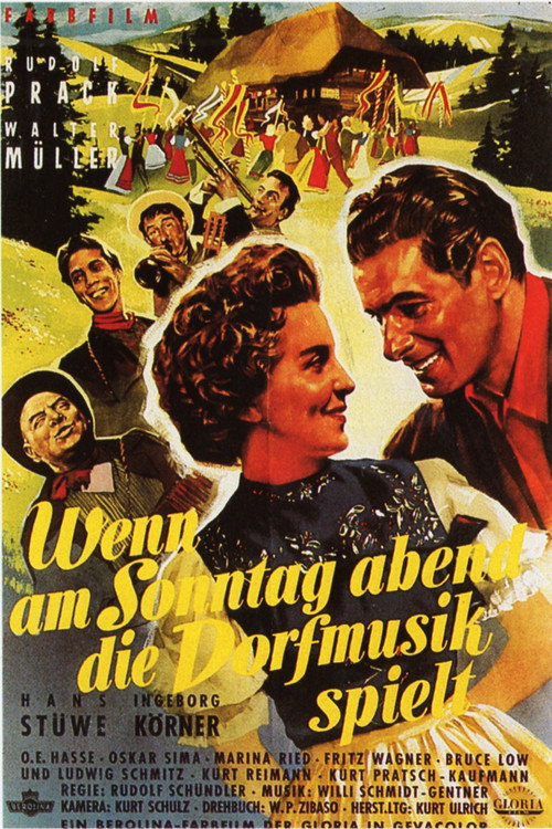 When The Village Music Plays on Sunday Nights poster