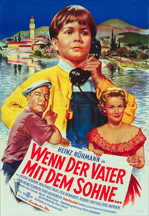 Wenn der Vater mit dem Sohne poster