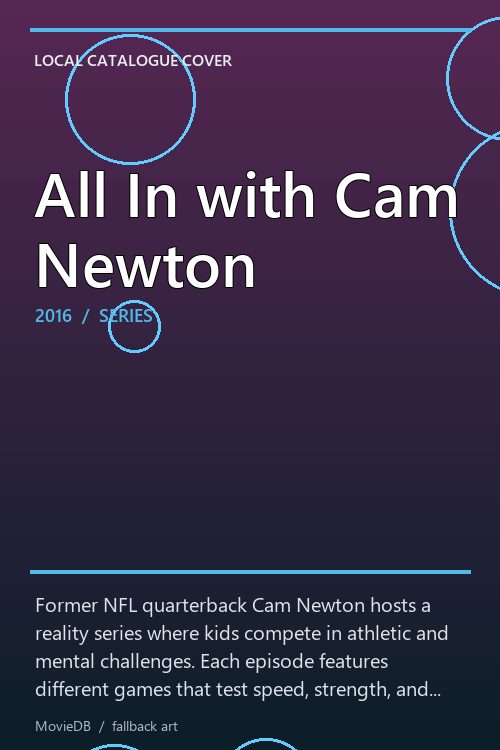 All In with Cam Newton poster