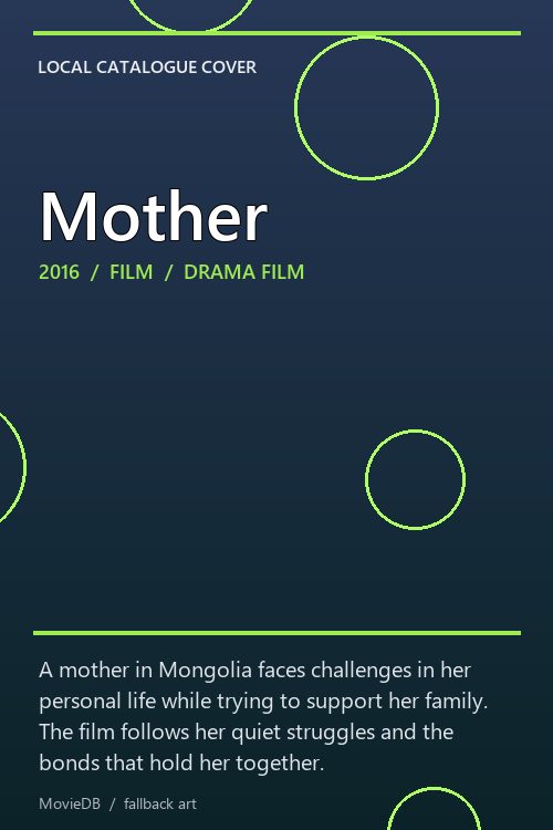 Mother poster