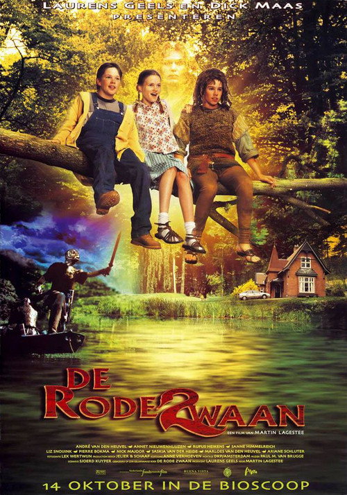 De rode zwaan poster
