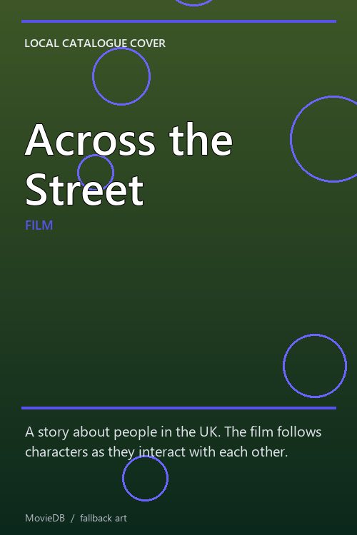 Across the Street poster