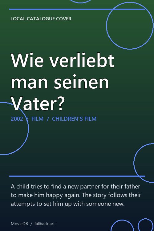 Wie verliebt man seinen Vater? poster