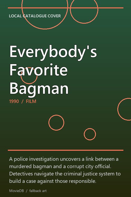 Everybody's Favorite Bagman poster
