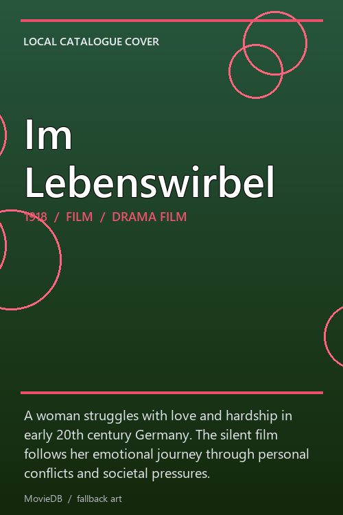 Im Lebenswirbel poster