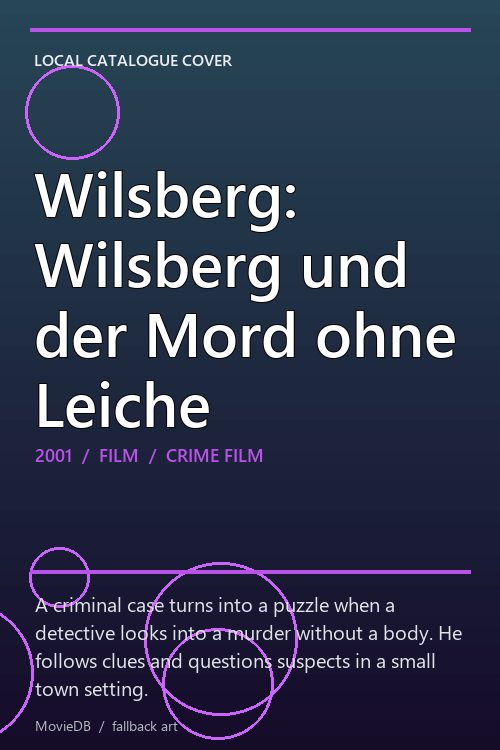 Wilsberg: Wilsberg und der Mord ohne Leiche poster