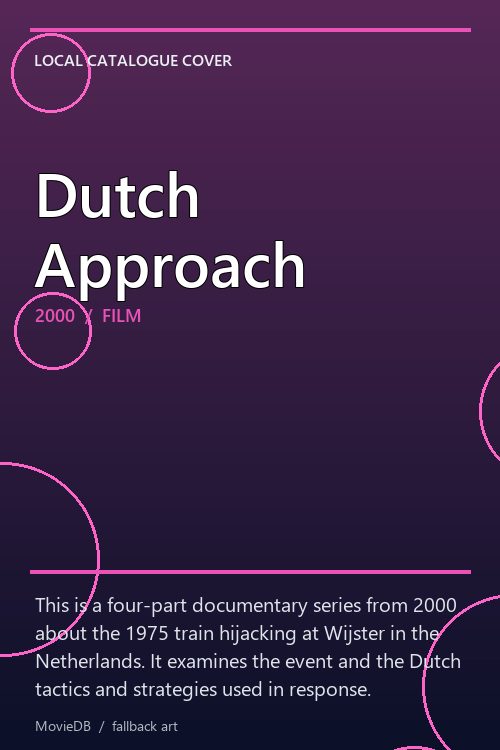 Dutch Approach poster