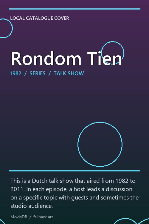 Rondom Tien poster