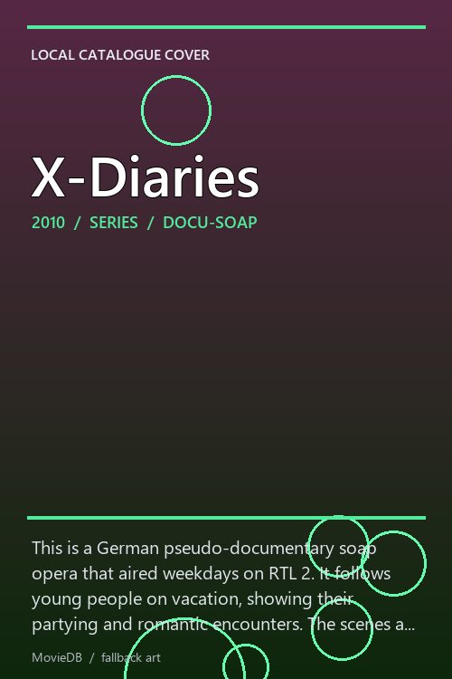 X-Diaries poster
