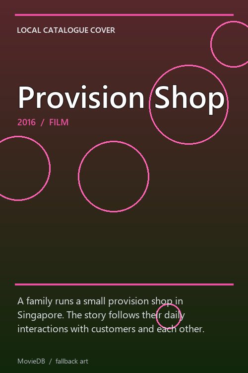 Provision Shop poster