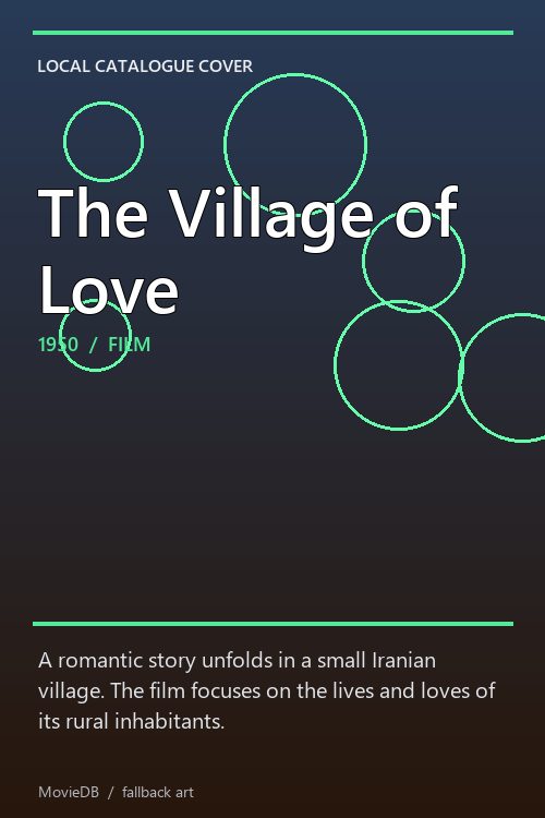 The Village of Love poster